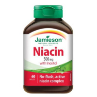 Jamieson Niacin 500 mg/NAD+ s inositolem 60 tablet