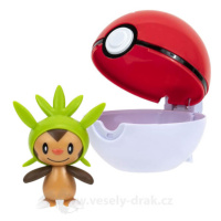 Pokémon Clip and Go Poké Ball -  figurka Chespin