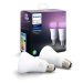 Philips Hue White and Color ambiance 6,5W E27 set 2ks