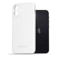 AlzaGuard Matte TPU Case pro iPhone 12 Mini bílý