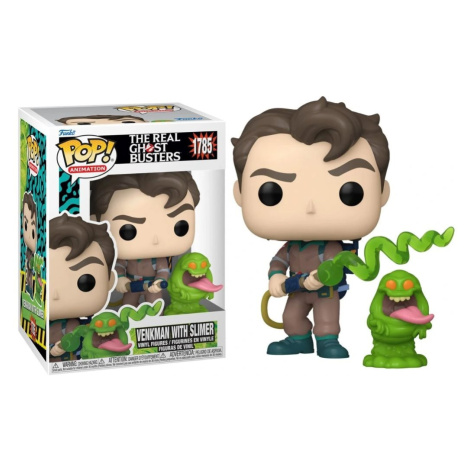 Funko Pop! The Real Ghost Busters Venkman With Slimer 1785