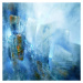 Ilustrace the bright side - blue, Annette Schmucker, 40 × 40 cm