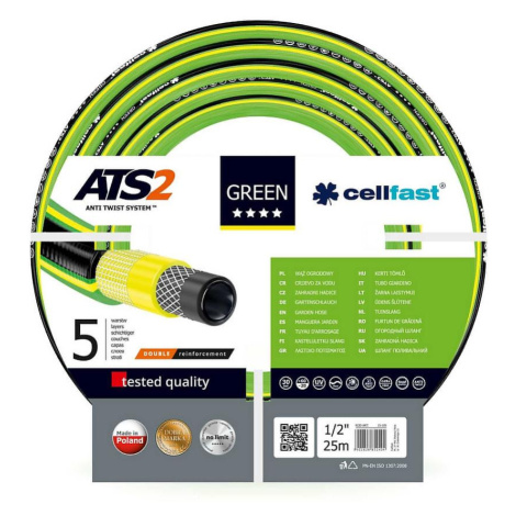 Hadice zahradní Green ATS 5 VRSTV 1/2 25mb 15-100 CELLFAST