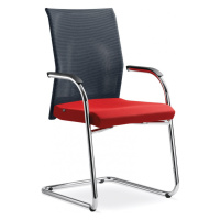LD SEATING Konferenční židle WEB OMEGA 405-Z-N4, kostra chrom