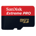 SanDisk Micro SDXC karta 32GB Extreme PRO (100MB/s, Class 10 UHS-I V30) + adaptér