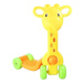 mamido  Dětská koloběžka žirafa žlutá
