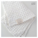 Bílá osuška 100x140 cm Honeycomb – Linen Tales