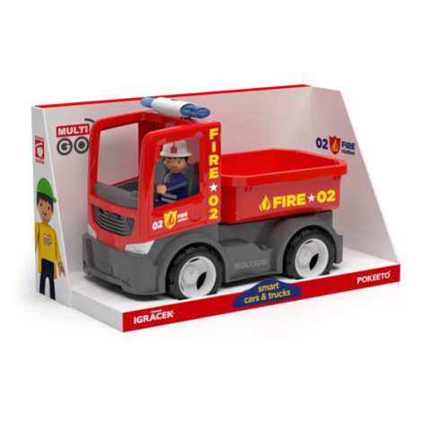 MultiGO Fire - valníček s řidičem EFKO