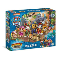 Puzzle Tlapková patrola: Jungle Pups 60 dílků