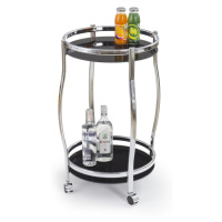 Halmar Halmar Stříbrný barový stolek BAR 8