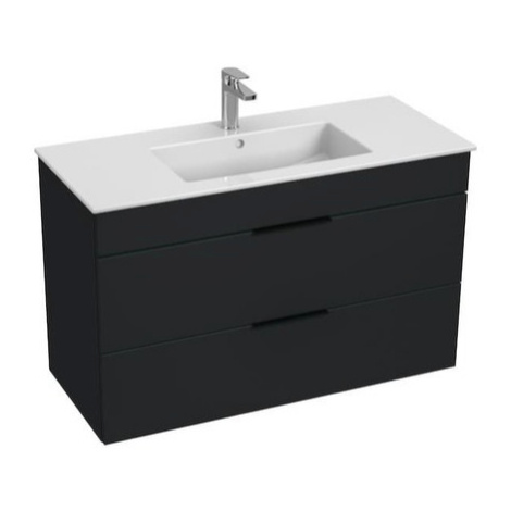 Jika Cube koupelnová skříňka s umyvadlem 100x43x62,2 cm antracit mat H4536521763521