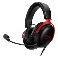 HyperX Cloud III Červená