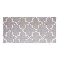 Šedý bavlněný koberec 80x150 cm SILVAN, 57824