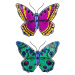 Signes Grimalt Obrázek Motýli 2 Jednotky ruznobarevne