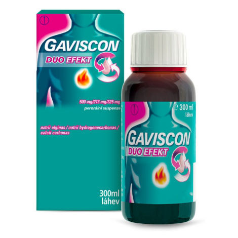 Gaviscon Duo Efekt suspenze 300 ml
