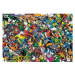 Clementoni - Puzzle 1000 Impossible DC Comics - Compact