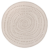 NORTHRUGS - Hanse Home koberce Kusový koberec Twin-Wendeteppiche 105414 Linen kruh – na ven i na