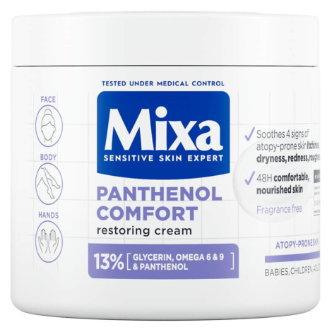 Mixa Panthenol Comfort obnovující tělová péče 400ml