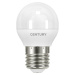 CENTURY LED ECOLINE MINI GLOBE 3W E27 6400K 250Lm 220d 45x82mm IP20 CEN ELH1G-032764BL