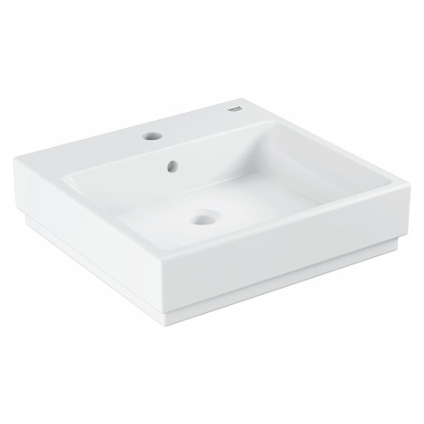 Grohe Cube Ceramic Umyvadlo s přepadem, 500x490 mm, PureGuard, alpská bílá 3947400H