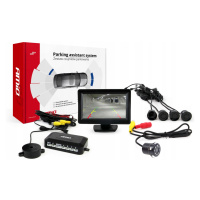 Parkovací senzory TFT01 monitor 4,3 HD-307-IR kamera