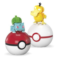 Mattel Pokémon Mega Pokéball - Bulbasaur a Psyduck