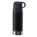 ALADDIN CityPark Thermavac™ Twin Cup nerezová termoska 1 l s dvěma kalíšky Lava Black