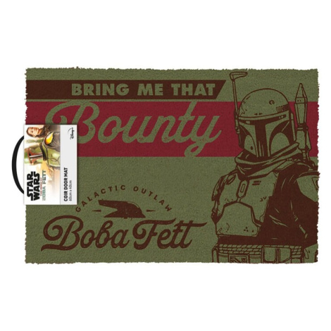 Rohožka Star Wars: The Book of Boba Fett - Bring Me That Bounty, 60 x 40 cm Pyramid
