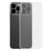 Ochranné pouzdro Baseus Frosted Glass Protective Case pro Apple iPhone 13 Pro Max, transparentní