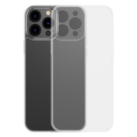 Ochranné pouzdro Baseus Frosted Glass Protective Case pro Apple iPhone 13 Pro Max, transparentní