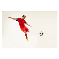 Fotografie Flying Sports, Football 09, Nick Dolding, 40 × 26.7 cm