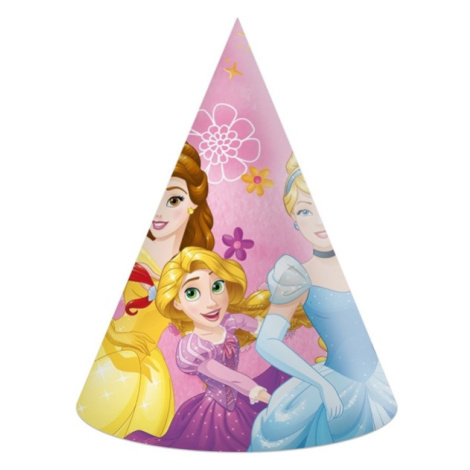 Princess Disney - Čepičky papírové 6 ks Procos