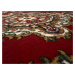 Alfa Carpets  Kusový koberec TEHERAN T-102 red kruh - 160x160 (průměr) kruh cm