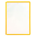 DURABLE Průhledná tabulka s profilovým rámečkem, pro DIN A4, bal.j. 10 ks, žlutá