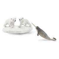 Schleich 42531 Lední medvědi a klouzačka