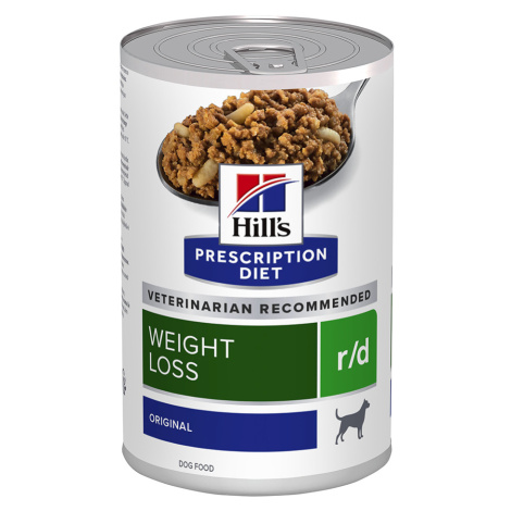 Hill's Prescription Diet r/d Weight Loss Vlhké krmivo pro psy - 24 konzerv (24 x 350 g) Hills