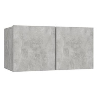 SHUMEE závěsná betonově šedá, 60 × 30 × 30 cm
