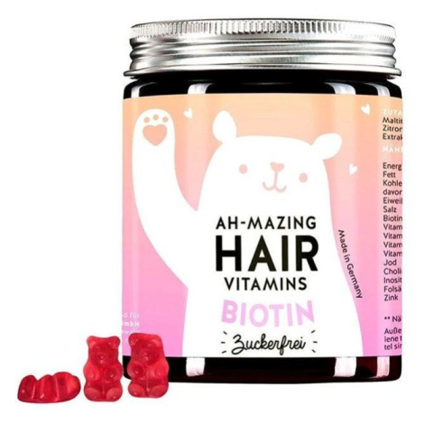 Bears With Benefits Ah-mazing Hair Vitamins mit Biotin sugarfree 60 ks