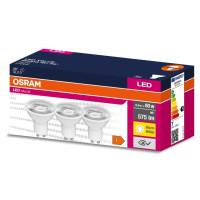 3PAK LED žárovka LED GU10 6,9W = 80W 575lm 2700K Teplá 36° OSRAM VALUE