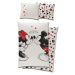 Carbotex Ložní povlečení - Mickey & Minnie Mouse 140 x 200 cm