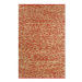Ručně vyráběný koberec juta červený a přírodní 120x180 cm