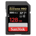 SanDisk SDHC karta 128GB Extreme PRO (300 MB/s, Class 10, UHS-II U3 V90)