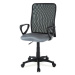 Kancelářská židle FRESH šedá/černá