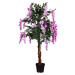 PLANTASIA 91596 Umělý strom, 120 cm, Wisteria růžová