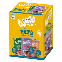 WOW Cat Adult Mix 6 × 125 g - míchané balení (3 druhy)