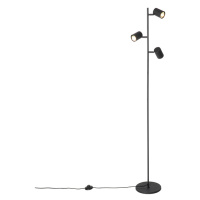 Moderní stojací lampa černá 3 -light - Jeana