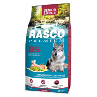 Rasco Premium Senior Large Kuře s rýží granule 15 kg