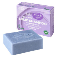 Balade en Provence Posilující tuhý šampon pro jemné vlasy BIO Levandule 80 g