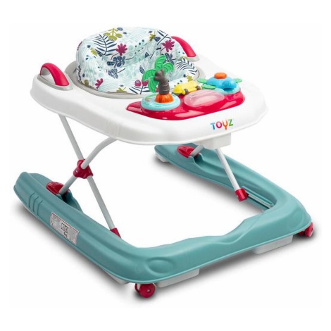 Toyz Multifunkční chodítko pro miminko/odstrkovadlo 2v1 Surf , Květy mátová