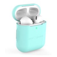 AlzaGuard Skinny Silicone Case pro AirPods 1. a 2. generace zelené